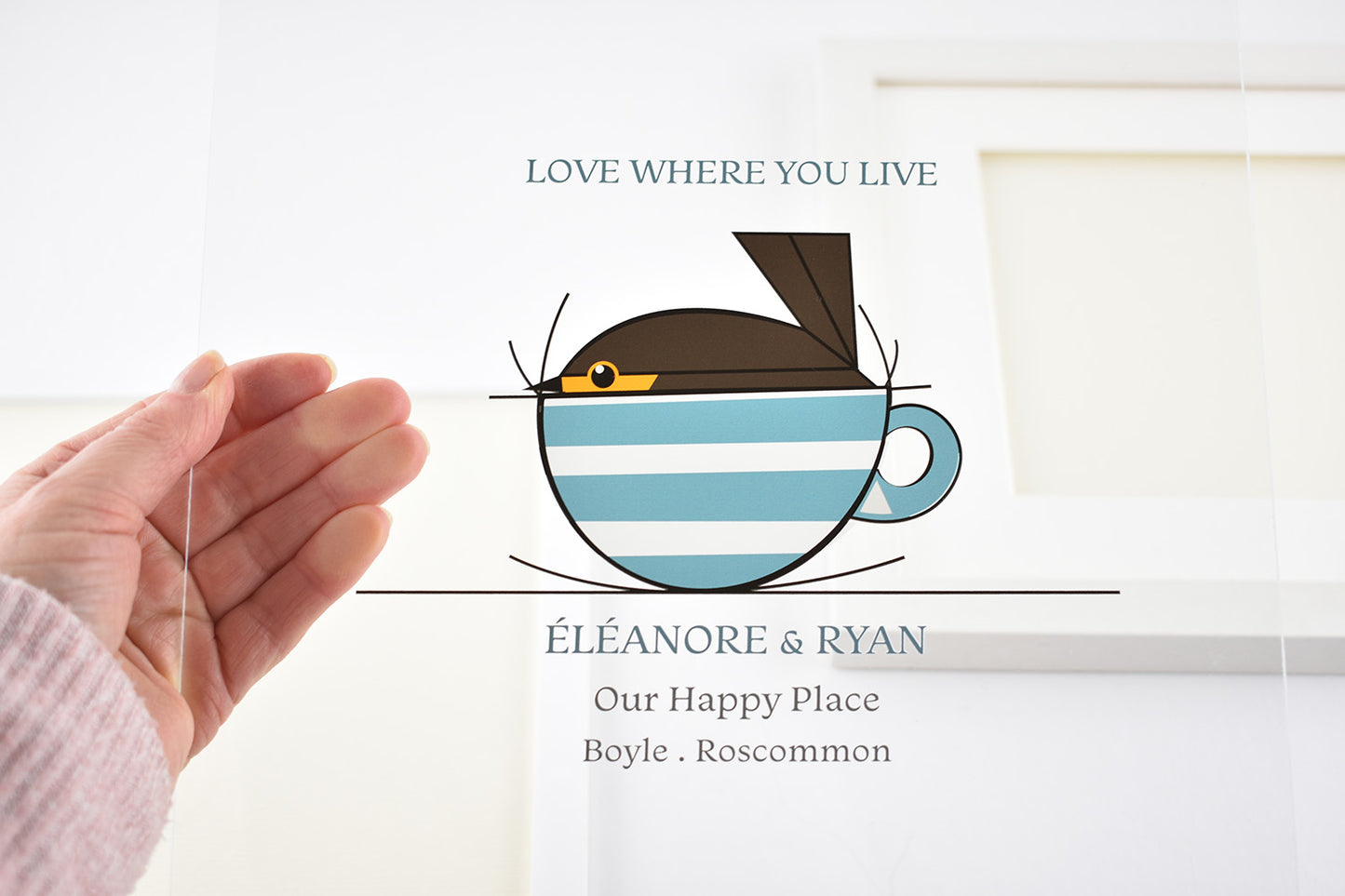 New Home/First Home - Robin In A Teacup